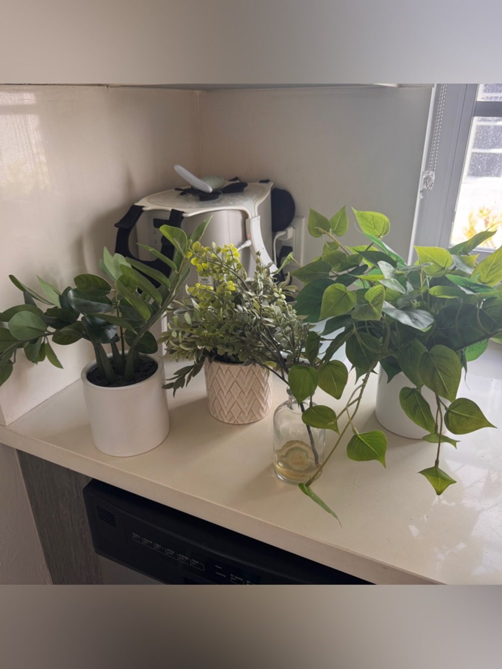 Target Green Faux Plants Set